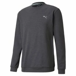 Puma Cloudspun Crewneck - Black Heather