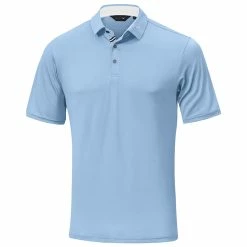 Mizuno Move Tech Quick Dry Polo Shirt - Blue Bell