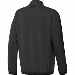 Adidas COLD.RDY 1/4 Zip Jacket - Black -Golf Clothing Sales Shop adidas cold.rdy 14 zip sweater black 7
