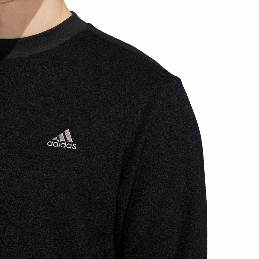 Adidas Core Crew Neck Sweatshirt - Black - Image 4