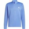 Adidas DWR 1/4 Zip Pullover - Blue Fusion 1 Adidas DWR 1/4 Zip Pullover - Blue Fusion -Golf Clothing Sales Shop adidas dwr quarter zip pullover blue fusion 1