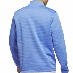 Adidas DWR 1/4 Zip Pullover - Blue Fusion 11 Adidas DWR 1/4 Zip Pullover - Blue Fusion -Golf Clothing Sales Shop adidas dwr quarter zip pullover blue fusion 5