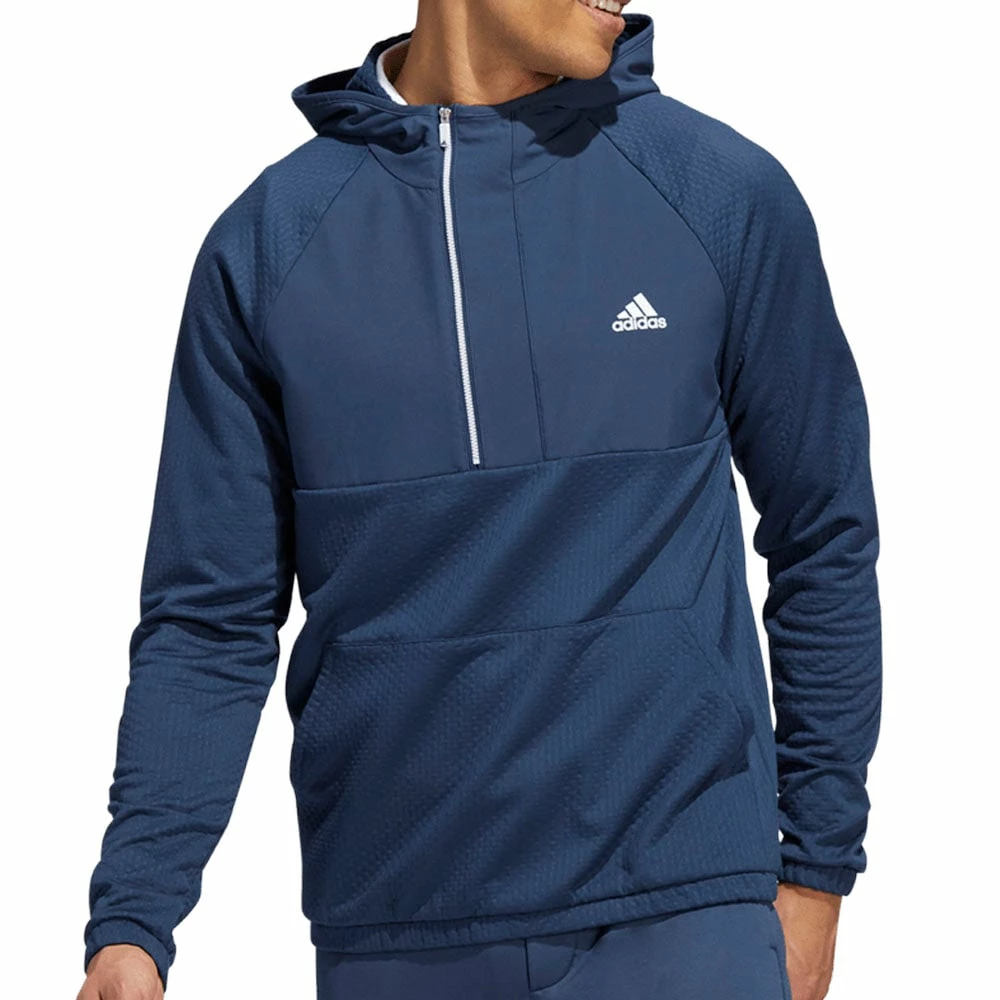 Adidas Fleece Anorak - Crew Navy 5 Adidas Fleece Anorak - Crew Navy - Image 3