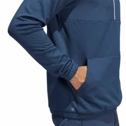 Adidas Fleece Anorak - Crew Navy 21 Adidas Fleece Anorak - Crew Navy -Golf Clothing Sales Shop adidas fleece anorak crew navy 5 3 1