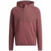 Adidas Fleece Anorak - Quiet Crimson -Golf Clothing Sales Shop adidas fleece anorak quiet crimson 1