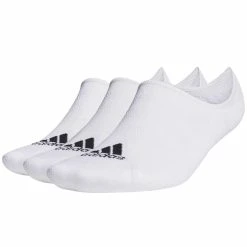 Adidas Low Cut Socks (3 Pack) - White