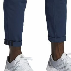 Adidas Pin Roll Trousers - Crew Navy -Golf Clothing Sales Shop adidas pin roll trousers crew navy 4