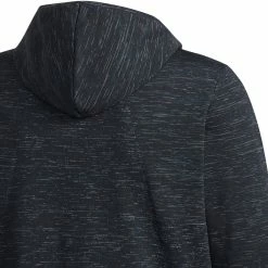 Adidas Primeknit 1/2 Zip Parka Hooded Jacket - Tech Green -Golf Clothing Sales Shop adidas primeknit 12 zip parka hooded jacket 4