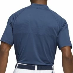 Adidas Sport Collar Polo Shirt - Crew Navy -Golf Clothing Sales Shop adidas sport collar polo shirt crew navy 3