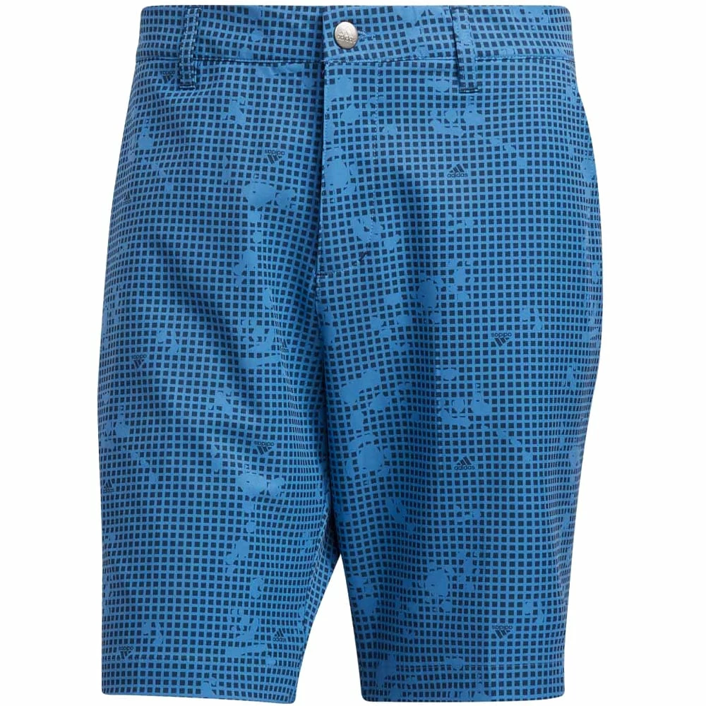 Adidas Ultimate365 Print 8.5" Shorts - Focus Blue 3 Adidas Ultimate365 Print 8.5" Shorts - Focus Blue
