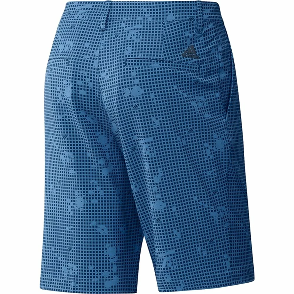 Adidas Ultimate365 Print 8.5" Shorts - Focus Blue 4 Adidas Ultimate365 Print 8.5" Shorts - Focus Blue - Image 2