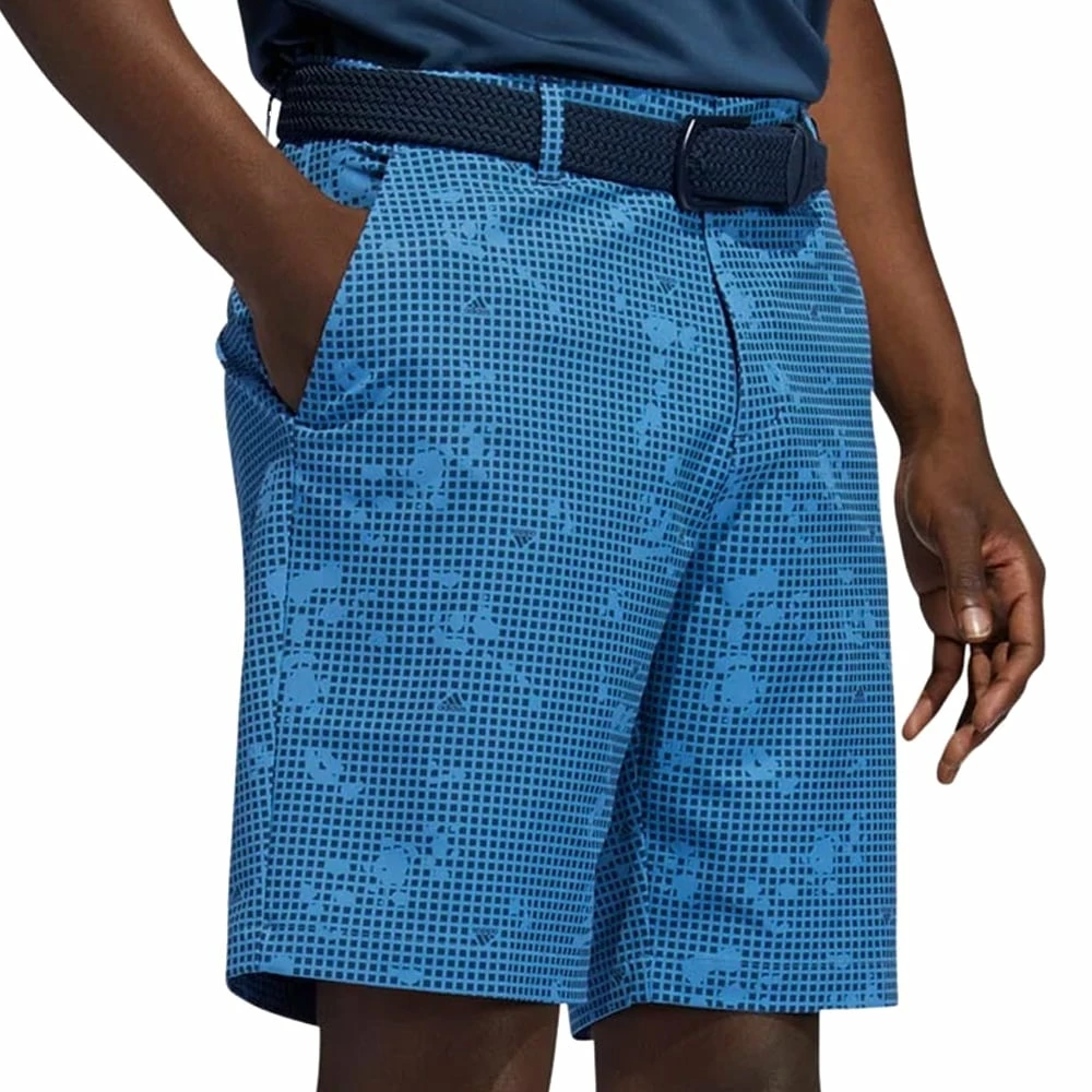 Adidas Ultimate365 Print 8.5" Shorts - Focus Blue 5 Adidas Ultimate365 Print 8.5" Shorts - Focus Blue - Image 3