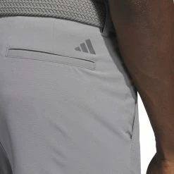 Adidas Ultimate 8.5" Shorts - Grey Three -Golf Clothing Sales Shop adidas ultimate 8.5 shorts grey three 3