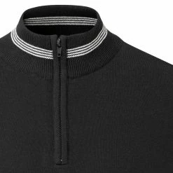 Stuburt Arctic Lined Sweater - Black 8 Stuburt Arctic Lined Sweater - Black -Golf Clothing Sales Shop arctic lined sweater black 3