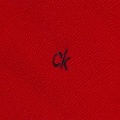 Calvin Klein Spark Polo Shirt - Red -Golf Clothing Sales Shop c9388ared7
