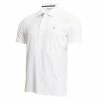 Calvin Klein Newport Polo Shirt - White -Golf Clothing Sales Shop c9406white5