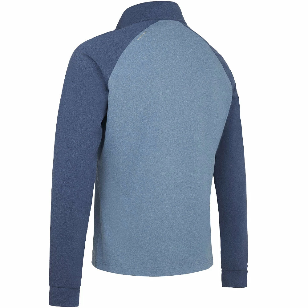 Golf Clearance Online Callaway Chev Print Chillout 1/4 Zip Pullover - Peacoat Heather 4 Golf Clearance Online Callaway Chev Print Chillout 1/4 Zip Pullover - Peacoat Heather - Image 2