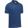 Callaway Gingham Print Polo Shirt - Peacoat -Golf Clothing Sales Shop callaway gingham print polo shirt peacoat 1