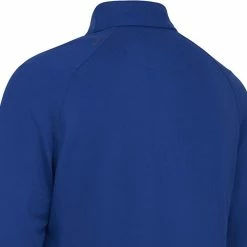 Callaway Long Sleeve Performance Polo Shirt - Mazarine Blue -Golf Clothing Sales Shop callaway long sleeve performance polo mazarine blue 4
