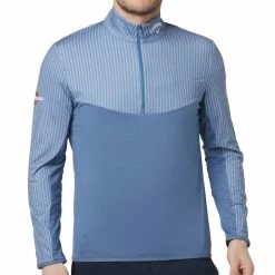 Callaway Odyssey 1/4 Zip Pullover - Blue Horizon -Golf Clothing Sales Shop callaway odyssey 14 zip pullover blue horizon 3