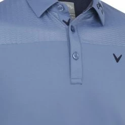 Callaway Odyssey Ventilated Polo Shirt - Blue Horizon -Golf Clothing Sales Shop callaway odyssey ventilated polo shirt blue horizon 5