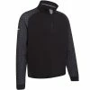 Callaway 1/4 Zip Odyssey Blocked Pullover - Caviar