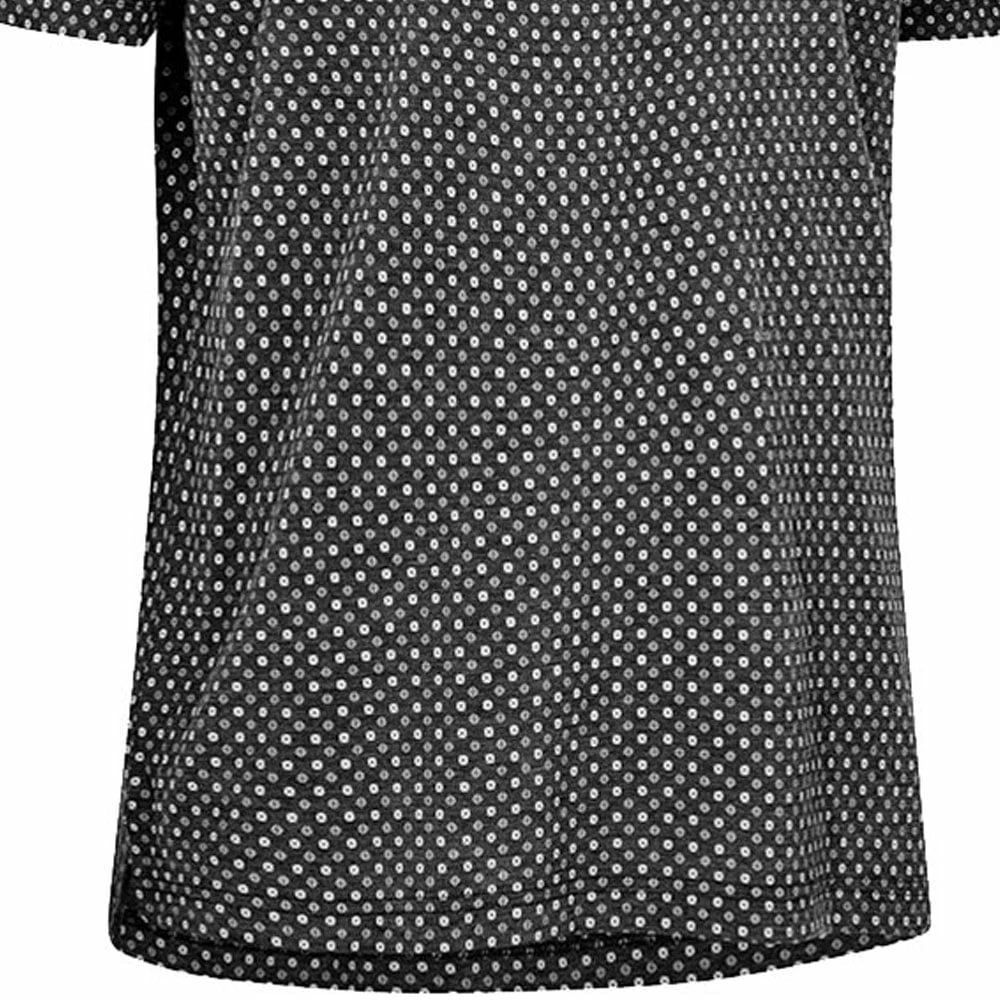 Callaway Soft Touch Micro Print Polo Shirt - Black Heather - Image 5