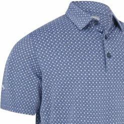 Callaway Soft Touch Micro Print Polo Shirt - Peacoat Heather 9 Callaway Soft Touch Micro Print Polo Shirt - Peacoat Heather -Golf Clothing Sales Shop callaway soft touch micro print polo shirt peacoat heather 3