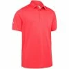 Callaway Swing Tech Solid Print Polo Shirt - Teaberry -Golf Clothing Sales Shop callaway swing tech solid print polo shirt teaberry 1