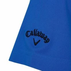 Callaway Odyssey Tournament Opti-Dry Polo Shirt - Magnetic Blue -Golf Clothing Sales Shop callaway tournament polo shirt magentic blue 3