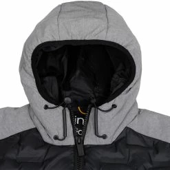 Calvin Klein Bridgeport Padded Jacket - Grey Marl/Black -Golf Clothing Sales Shop calvin klein bridgeport padded jacket grey marlblack 3