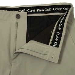 Calvin Klein Bullet Regular Fit Stretch Shorts - Cameo Green -Golf Clothing Sales Shop calvin klein bullet regular fit stretch shorts cameo green 3