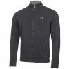 Calvin Klein Columbia Full Zip Sweater - Charcoal Marl -Golf Clothing Sales Shop calvin klein columbia full zip sweater charcoal marl 1