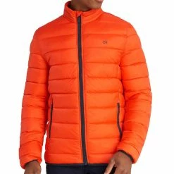 Calvin Klein Conductor Padded Jacket - Blaze -Golf Clothing Sales Shop calvin klein conductor padded jacket blaze 3