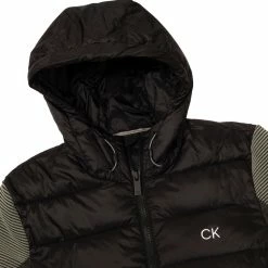 Calvin Klein Dynamo Hooded Jacket - Black -Golf Clothing Sales Shop calvin klein dynamo hooded jacket black 5
