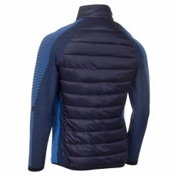 Calvin Klein Dynamo Tech Knit Jacket - Navy/Ocean Blue 12 Calvin Klein Dynamo Tech Knit Jacket - Navy/Ocean Blue -Golf Clothing Sales Shop calvin klein dynamo tech knit jacket navy ocean blue 2