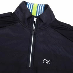 Calvin Klein Forest Lake Half Zip Jacket - Navy -Golf Clothing Sales Shop calvin klein forest lake half zip jacket navy 4