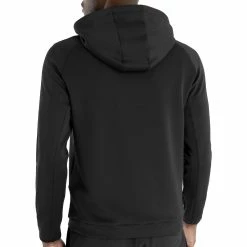 Calvin Klein Fracture Hooded Full Zip Jacket - Black -Golf Clothing Sales Shop calvin klein fracture hooded full zip jacket black 4