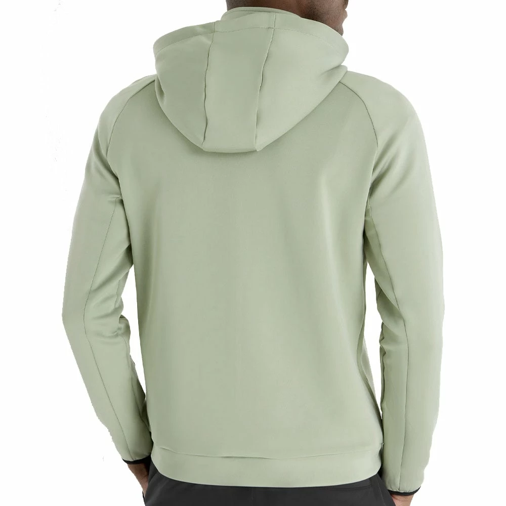Calvin Klein Fracture Hooded Full Zip Jacket - Cameo Green - Image 4