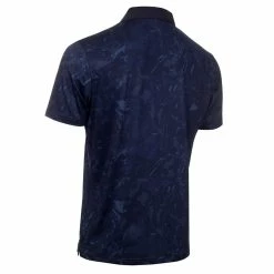 Calvin Klein Grunge Print Polo Shirt - Navy -Golf Clothing Sales Shop calvin klein grunge print polo navy 2