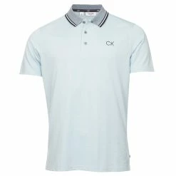 Calvin Klein Monterey Polo Shirt - Artic Ice -Golf Clothing Sales Shop calvin klein monterey polo artic ice 1