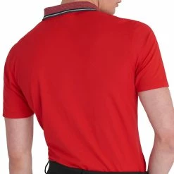 Calvin Klein Monterey Polo Shirt - Cardinal Red -Golf Clothing Sales Shop calvin klein monterey polo cardinal red 7