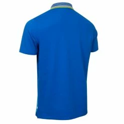 Calvin Klein Monterey Polo Shirt- Ocean Blue -Golf Clothing Sales Shop calvin klein monterey polo ocean blue 2 1 1