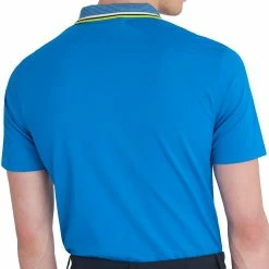 Calvin Klein Monterey Polo Shirt- Ocean Blue -Golf Clothing Sales Shop calvin klein monterey polo ocean blue 7