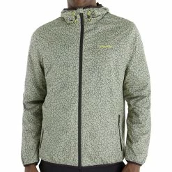 Calvin Klein Nantucket Printed Windbreaker Jacket - Cameo Green -Golf Clothing Sales Shop calvin klein nantucket printed windbreaker jacket cameo green 3 1