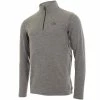 Calvin Klein Newport 1/2 Zip Pullover - Silver -Golf Clothing Sales Shop calvin klein newport 12 zip pullover silver 1