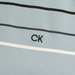 Calvin Klein Pacific Grove Polo Shirt - Artic Ice -Golf Clothing Sales Shop calvin klein pacific grove polo artic ice 4