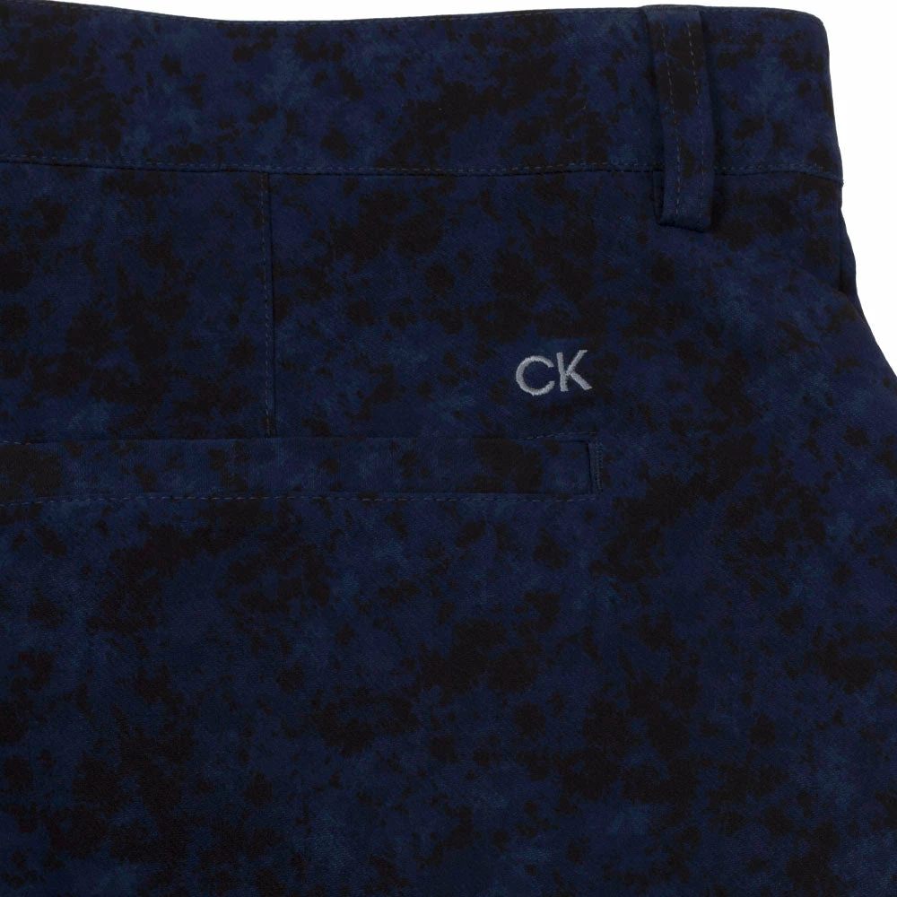 Calvin Klein Genius Printed Stretch Shorts - Navy 6 Calvin Klein Genius Printed Stretch Shorts - Navy - Image 4