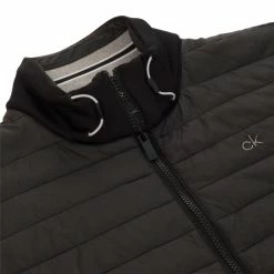 Calvin Klein Wrangell Hybrid Jacket - Black 10 Calvin Klein Wrangell Hybrid Jacket - Black -Golf Clothing Sales Shop ckma20416ablack7