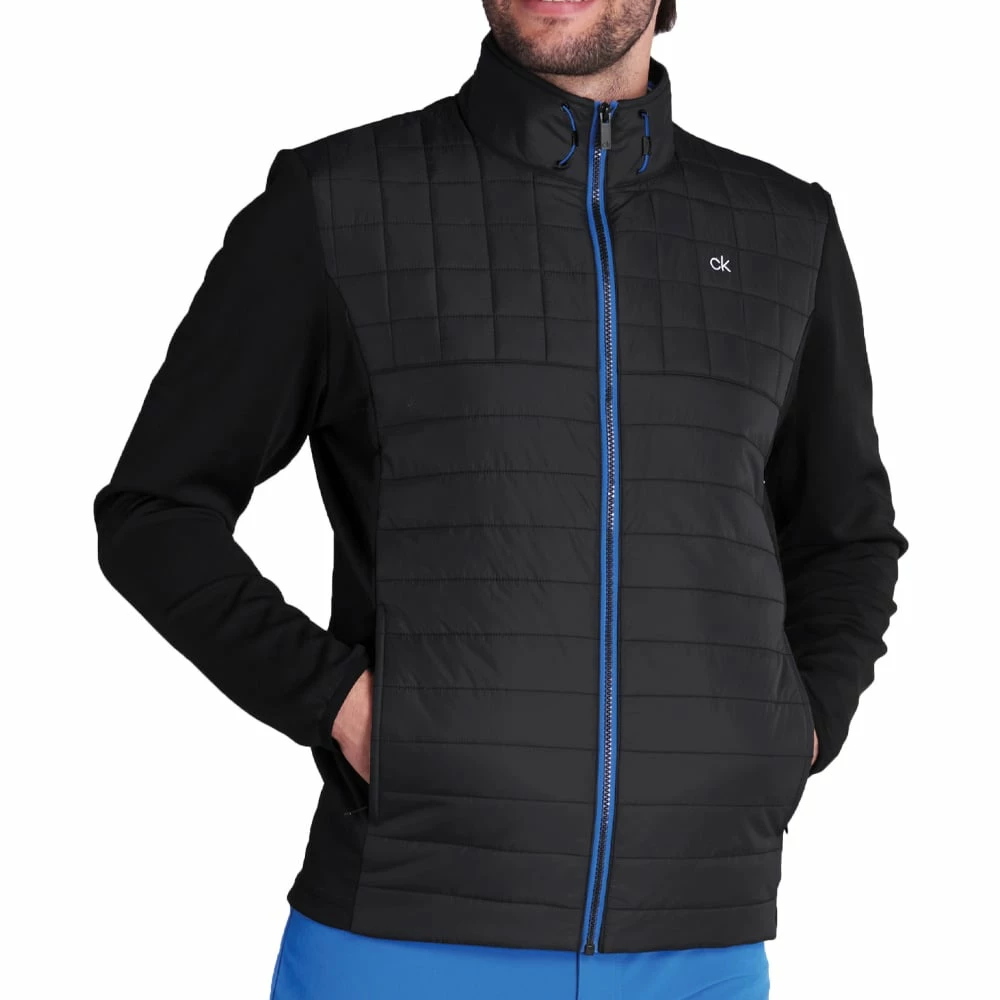 Calvin Klein Vardon Hybrid Jacket - Black/Nautical Blue 4 Calvin Klein Vardon Hybrid Jacket - Black/Nautical Blue - Image 3